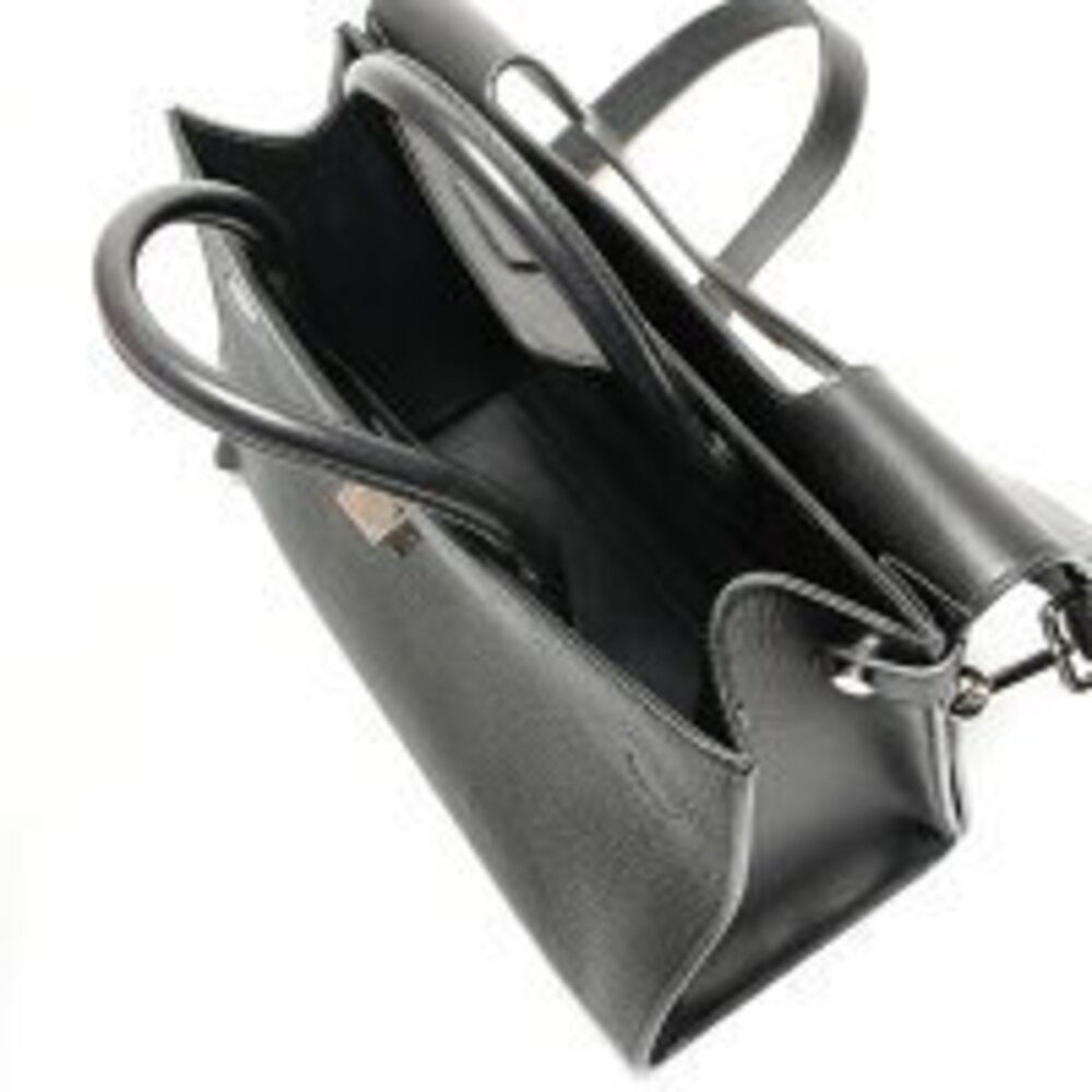 Christian Dior DiorEver Leather Handbag Black - Picture 12 of 13